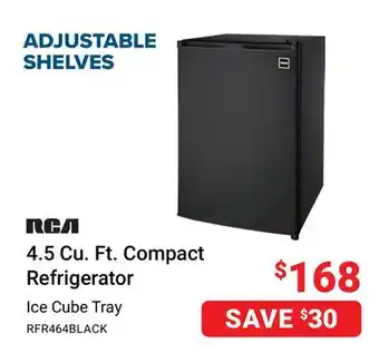 Visions Electronics RCA 4.5 Cu. Ft. Compact Refrigerator offer