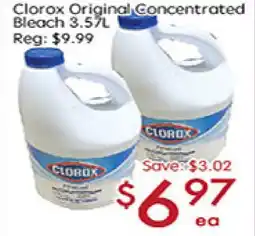 Sunny Food Mart Clorox Original Concentrated Bleach offer