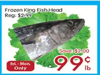 Sunny Food Mart Frozen King Fish Head offer