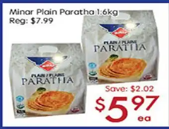 Sunny Food Mart Minar Plain Paratha offer