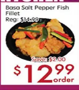 Sunny Food Mart Basa Salt Pepper Fish Fillet offer