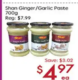 Sunny Food Mart Shan Ginger/Garlic Paste offer