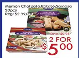 Sunny Food Mart Memon Chatpata Potato Samosa offer