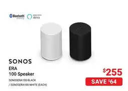 Visions Electronics SONOS ERA 100 Speaker offer