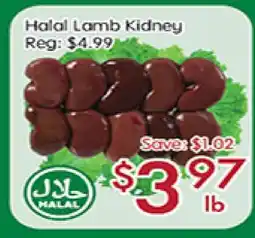 Sunny Food Mart Halal Lamb Kidney offer