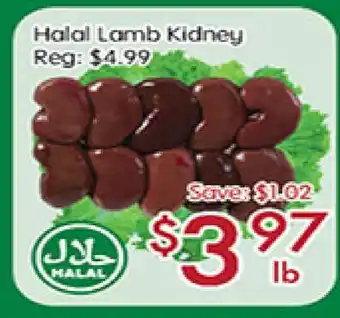 Sunny Food Mart Halal Lamb Kidney offer