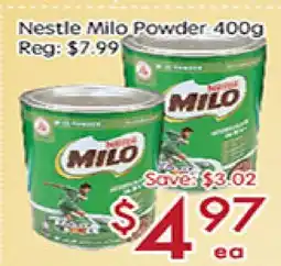 Sunny Food Mart Nestle Milo Powder offer