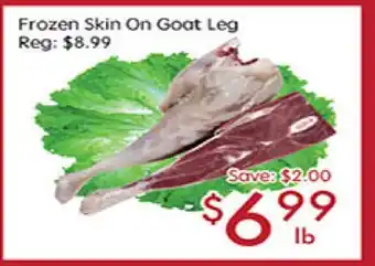 Sunny Food Mart Frozen Skin On Goat Leg offer