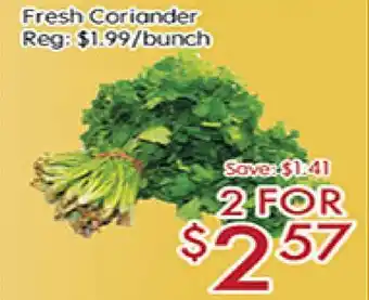 Sunny Food Mart Fresh Corainder offer