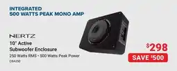 Visions Electronics Nertz 10 Active Subwoofer Enclosure offer