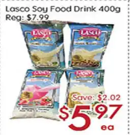 Sunny Food Mart Lasco Soy Food Drink 400 g offer