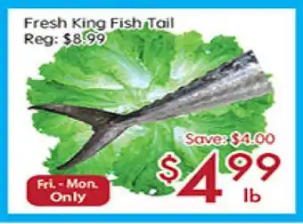 Sunny Food Mart Fresh King Fish Tail offer