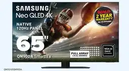 Visions Electronics Samsung Neo NATIVE 120 HZ PANEL QN90DA SMART TV 65 offer