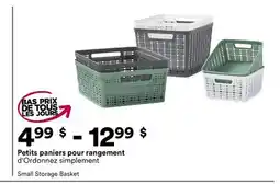 Michaels Petits paniers pour rangement d'Ordonnez simplement offer