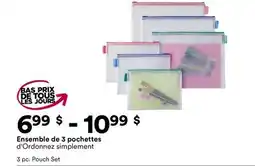 Michaels Ensemble de 3 pochettes d'Ordonnez simplement offer