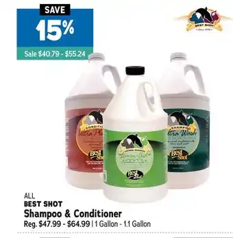 Ren’s Pets Depot ALL BEST SHOT Shampoo & Conditioner offer