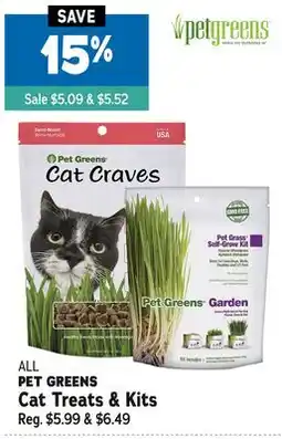 Ren’s Pets Depot ALL PET GREENS Cat Treats & Kits offer