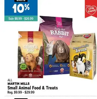 Ren’s Pets Depot ALL MARTIN MILLS Small Animal Food & Treats offer