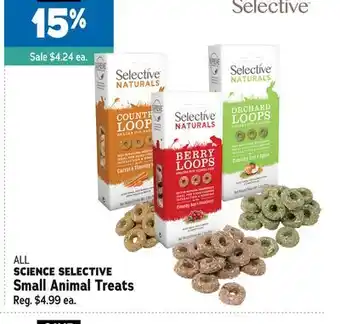 Ren’s Pets Depot ALL SCIENCE SELECTIVE Small Animal Treats offer