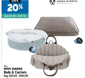 Ren’s Pets Depot ALL PEPPY BUDDIES Beds & Carriers offer