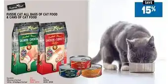 Ren’s Pets Depot FUSSIE CAT ALL BAGS OF CAT FOOD & CANS OF CAT FOOD offer