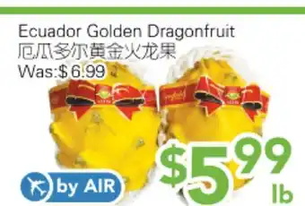 Ample Food Market Ecuador Golden Dragonfruit offer