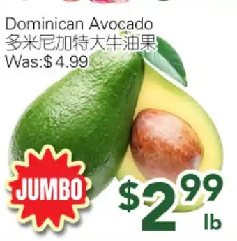 Ample Food Market Dominican Avocado offer