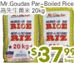 Ample Food Market Mr. Goudas Par-Boiled Rice offer