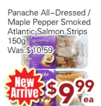 Ample Food Market Panache All-Dressed/Maple Pepper Smoked Atlantic Salmon Strips offer