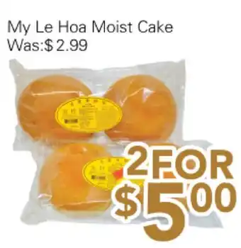 Ample Food Market My Le Hoa Moist Cake offer