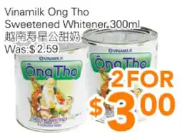 Ample Food Market Vinamilk Ong Tho Sweetened Whitener offer