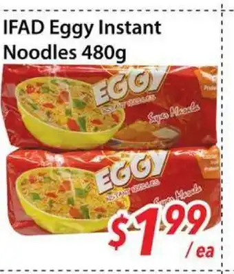 Bestco Food Mart IFAD Eggy Instant Noodles offer