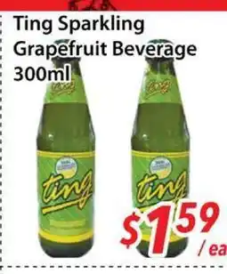 Bestco Food Mart Ting Sparkling Grapefruit Beverage offer