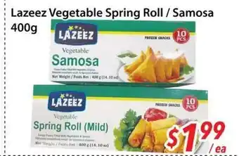 Bestco Food Mart Lazeez Vegetable Spring Roll/Samosa offer