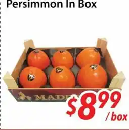 Bestco Food Mart Pesimmon in Box offer