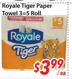 Bestco Food Mart Royale Tiger Paper Towel offer