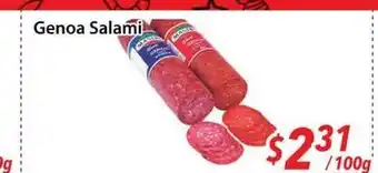 Bestco Food Mart Genoa Salami offer