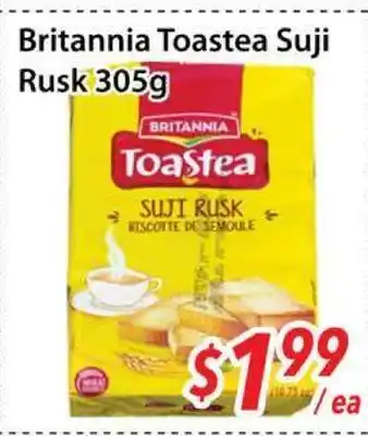 Bestco Food Mart Britannia Toastea Suji Rusk offer