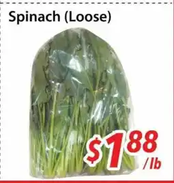 Bestco Food Mart Spinach loose offer