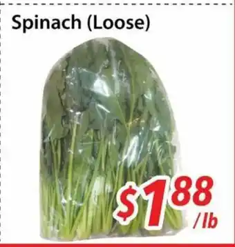 Bestco Food Mart Spinach loose offer