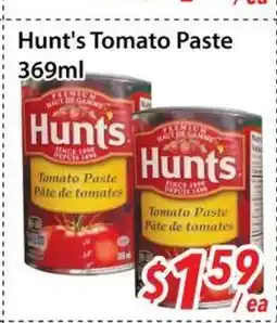 Bestco Food Mart Hunt's Tomato Paste offer