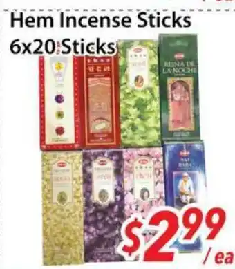 Bestco Food Mart Hem Incense Sticks offer