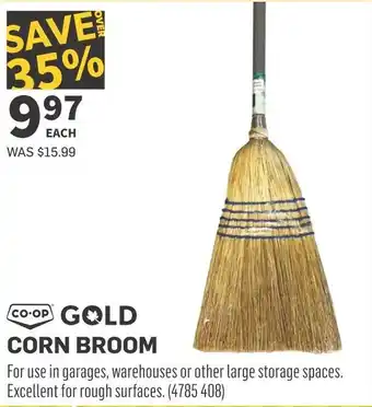 Co-op Corn broom offer