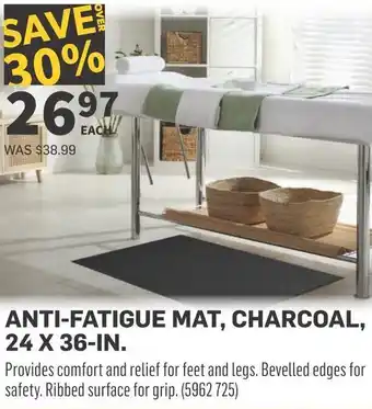 Co-op Anti-fatigue mat, charcoal offer