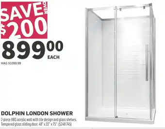 Co-op Dolphin london shower offer