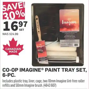 Co-op Co-op imagine paint tray set offer