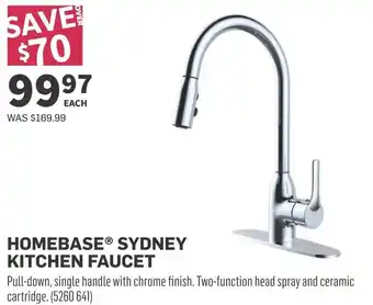 Co-op Homebase sydney kitchen faucet offer