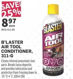 Co-op B'laster air tool conditioner offer