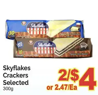 T&T Supermarket SKYFLAKES CRACKERS SELECTED, 300g offer