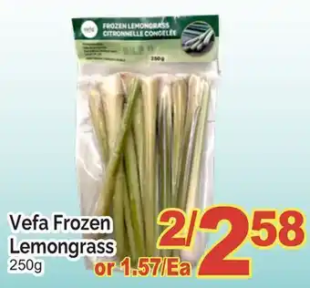 T&T Supermarket VEFA FROZEN LEMONGRASS, 250g offer